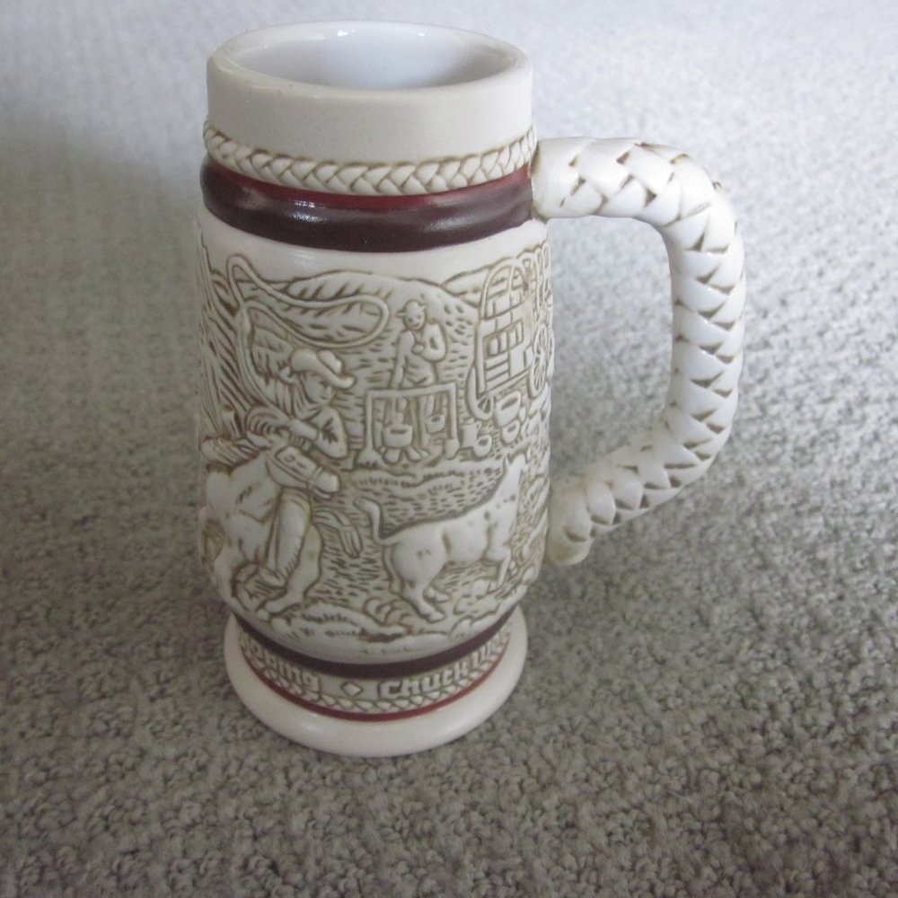 Avon Western Round-Up Ceramic Stein